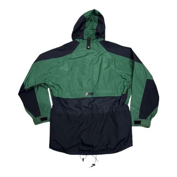VINTAGE BOULDER GEAR Waterproof Vintage 90s Green Windbreaker Jacket Mens Small - Picture 5 of 7